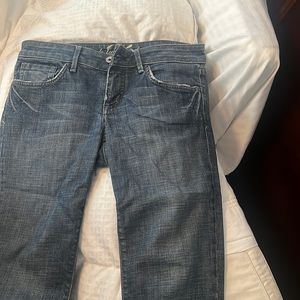 Juicy couture crop jeans